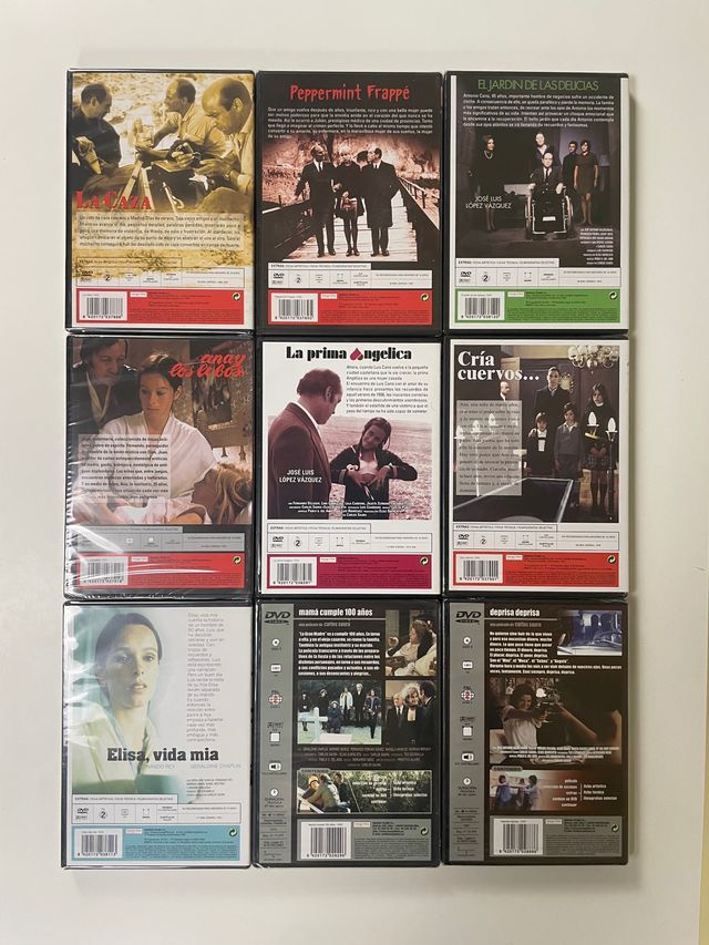 Colección DVDs #19 CARLOS SAURA Pack 10 DVDs