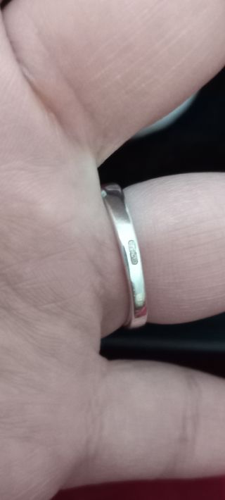 Anillo de plata