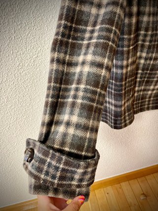 Abrigo de paño de Zara