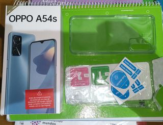 Funda y cristal templado Oppo A54s
