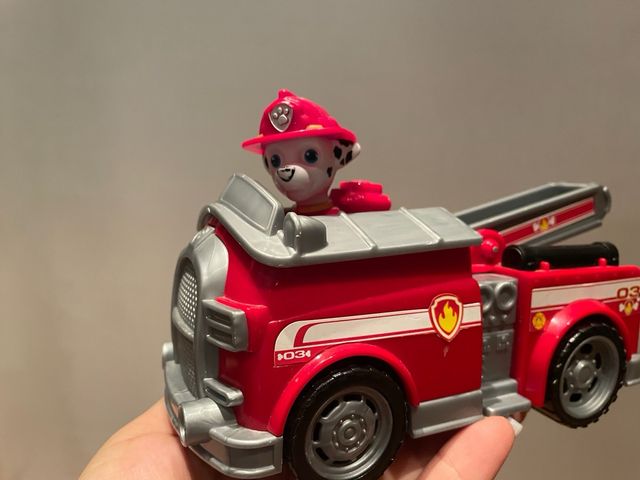 Patrulla canina vehículos con cachorros