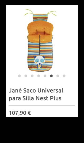 Saco universal silla paseo 