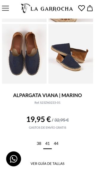 Alpargata La Garrocha