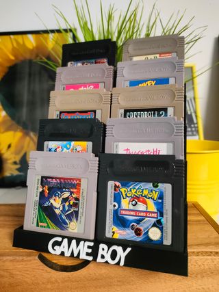 Game boy Soporte juego 3D Nintendo stand