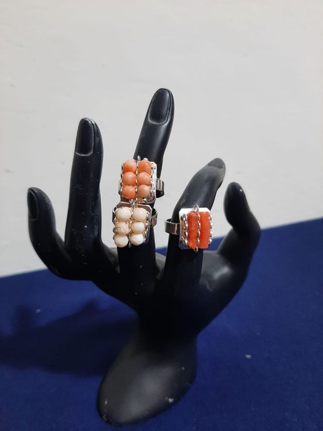 Anelli in corallo
