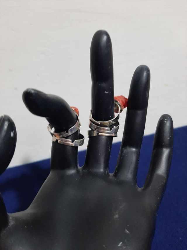 Anelli in corallo