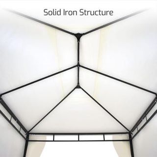 Pergola cenador toldo para jardín 3x2m oferta