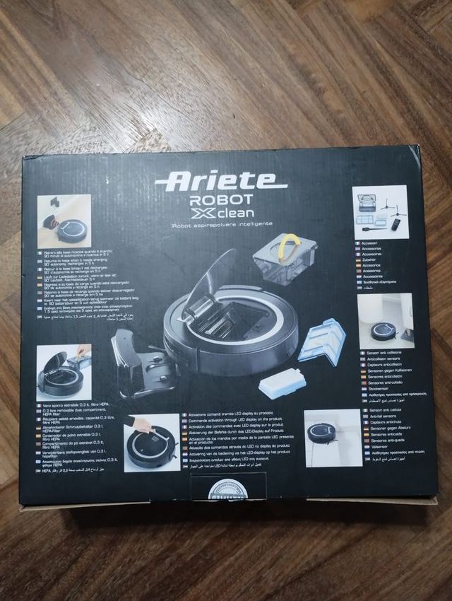 ASPIRAPOLVERE ARIETE ROBOT X CLEAN