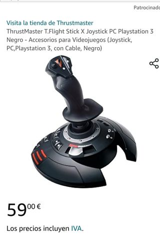 ThrustMaster T.Flight Stick X Joystick PC Playstat
