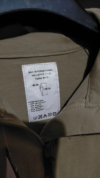 Camisola camuflaje polartec.