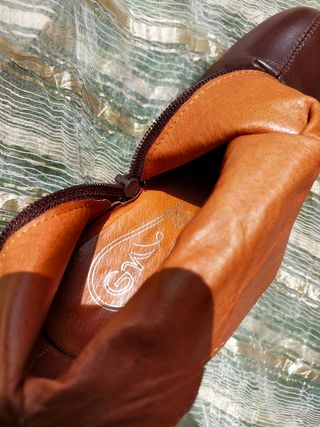 Botines piel calidad marca GN 1 uso 36.