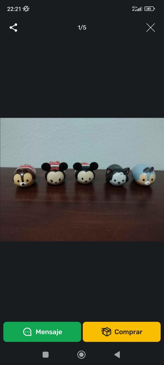 Muñecos tsum tsum Disney
