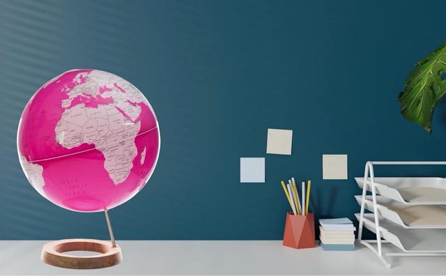 Globo terraqueo PRECINTADO