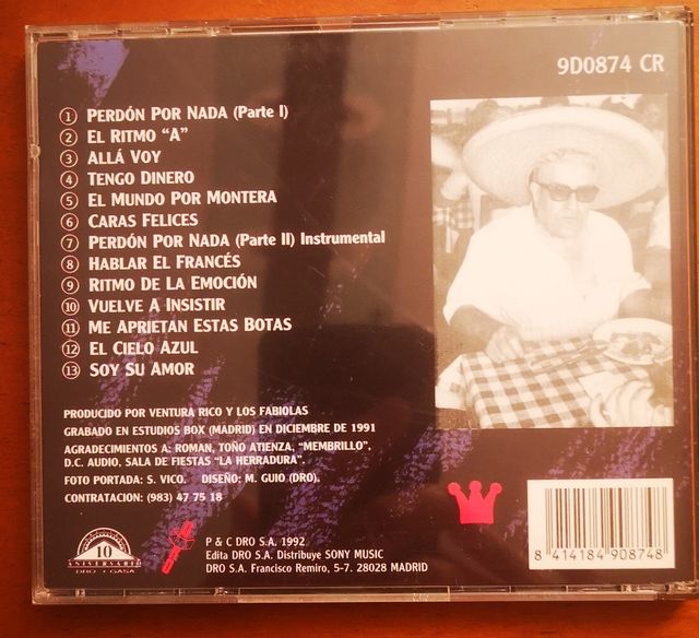 CD Los fabiolas 'Perdón por nada'