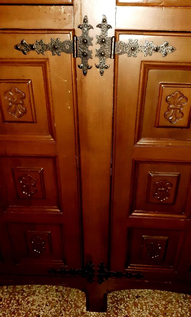 Mobile console legno massello