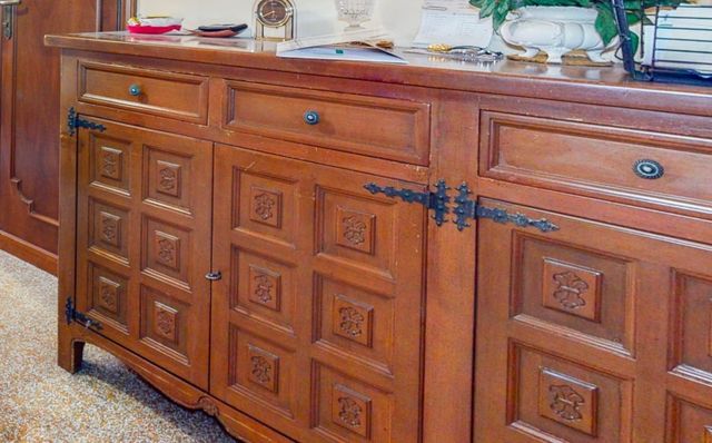 Mobile console legno massello