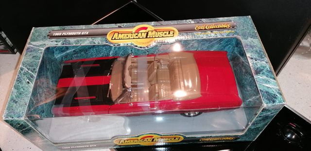 maqueta Plymouth GTX 1969 American Muscle