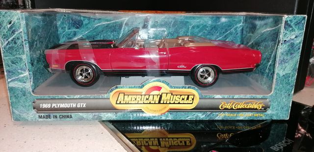 maqueta Plymouth GTX 1969 American Muscle