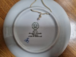 3 piatti Royal Copenhagen 