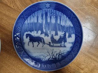 3 piatti Royal Copenhagen 