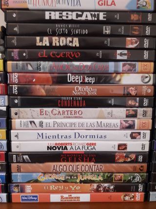 Colección  DVD 110 películas variados