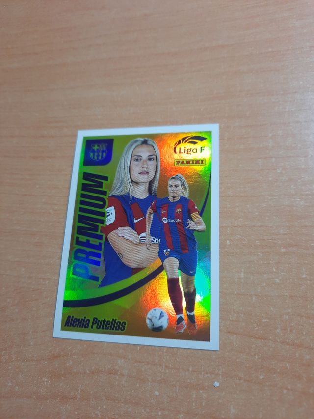 cromos Alexia putellas liga f 2023/24