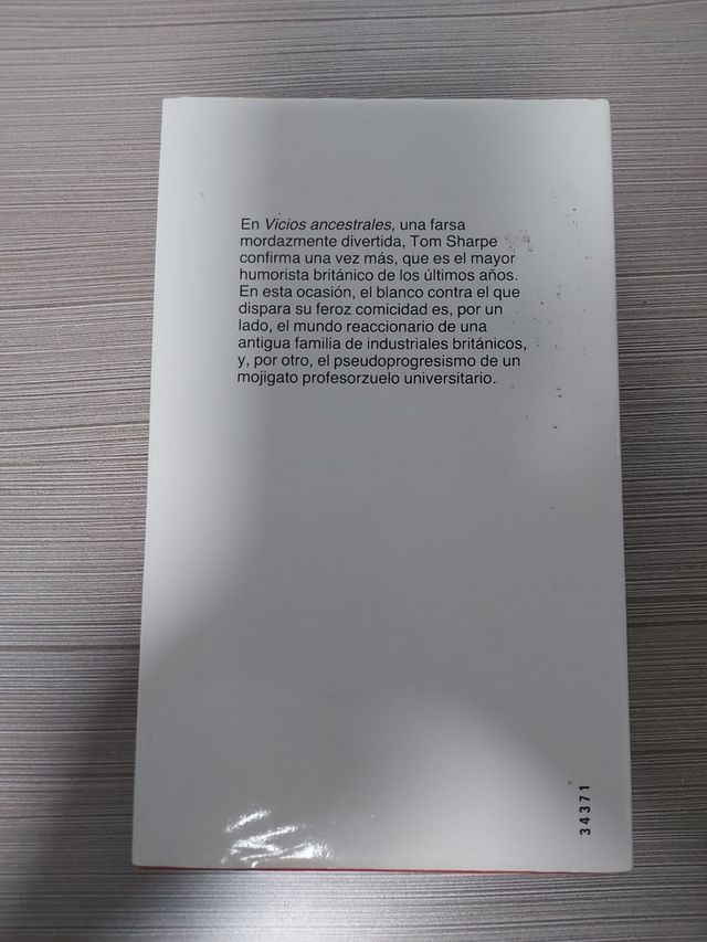 Vicios ancestrales libro