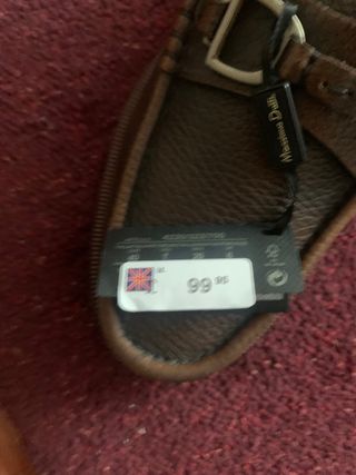Mocasines de piel a estrenar de Massimo Duti.