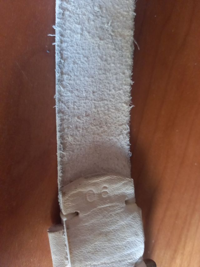 Cintura uomo in cuoio argentino