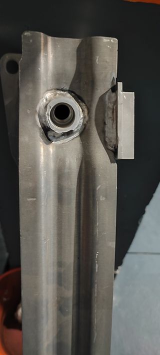 Vigueta refuerzo traversa trasera Audi