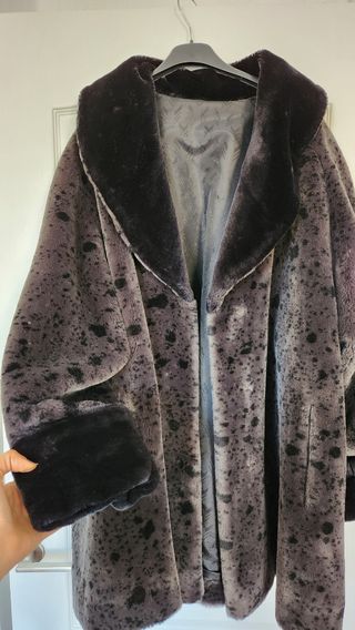 Abrigo pelo gumor oversize vintage