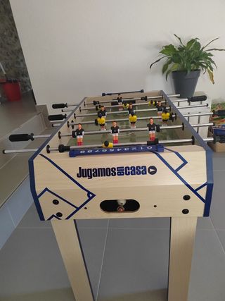 Futbolín madera