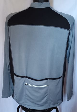 Shamp Maglia Ciclismo Manica Lunga Large Grigio