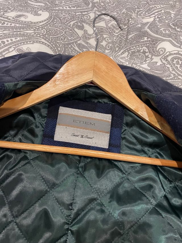 Parka abrigo Etiem nuevo con etiqutas