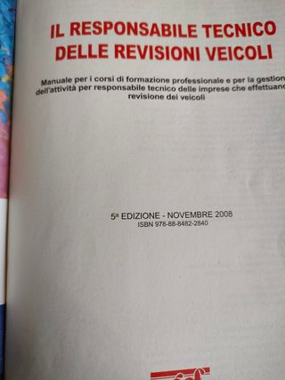 Il responsabile tecnico delle revisioni