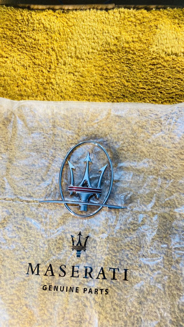 LOGO MASERATI, STEMMA LATERALE