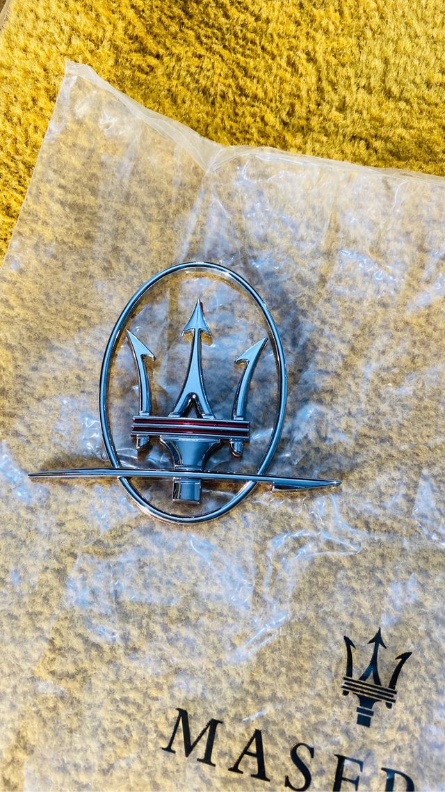 LOGO MASERATI, STEMMA LATERALE