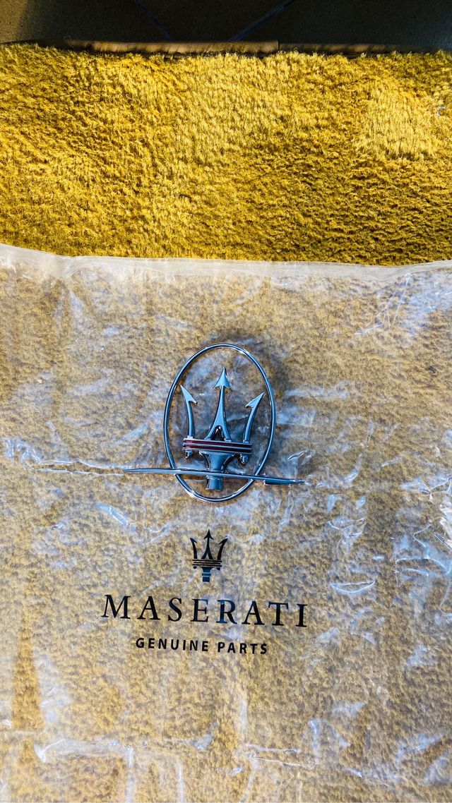 LOGO MASERATI, STEMMA LATERALE