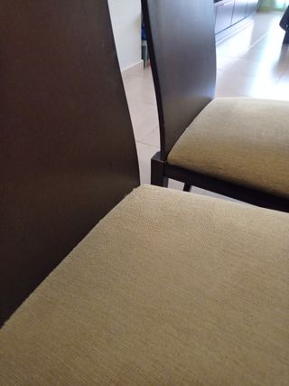 Sillas salón comedor madera