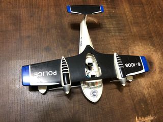 Hidroavión de policia playmobil