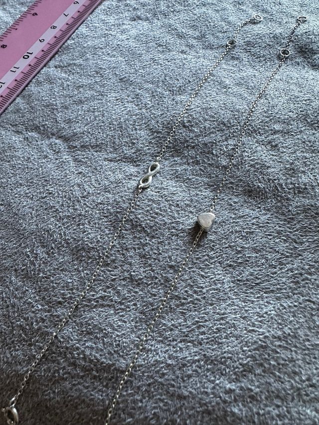 Pack 2 Pulseras de plata de ley