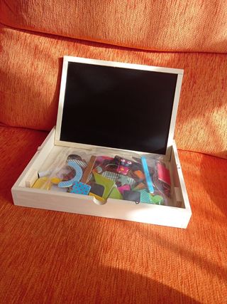 Juego pizarra y rompecabezas magnético 