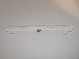 Gargantilla crochet blanca