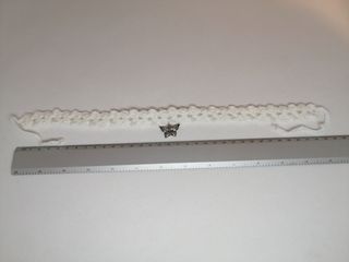 Gargantilla crochet blanca