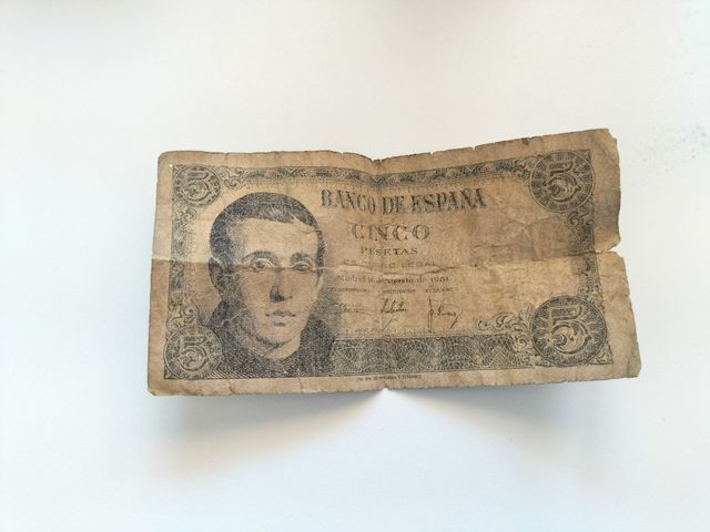 Billete 5 pesetas 1951