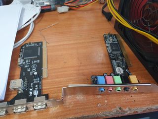 TARJETA SONIDO, RED Y PUERTOS USB.