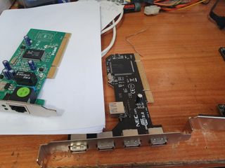 TARJETA SONIDO, RED Y PUERTOS USB.