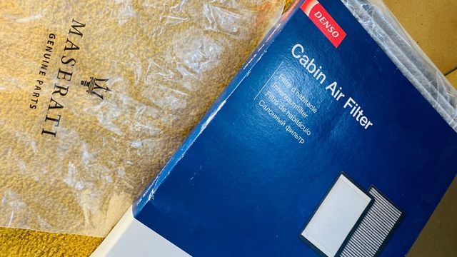 FILTRO ANTIPOLLINE A CARBONE FERRARI 612 MASERATI