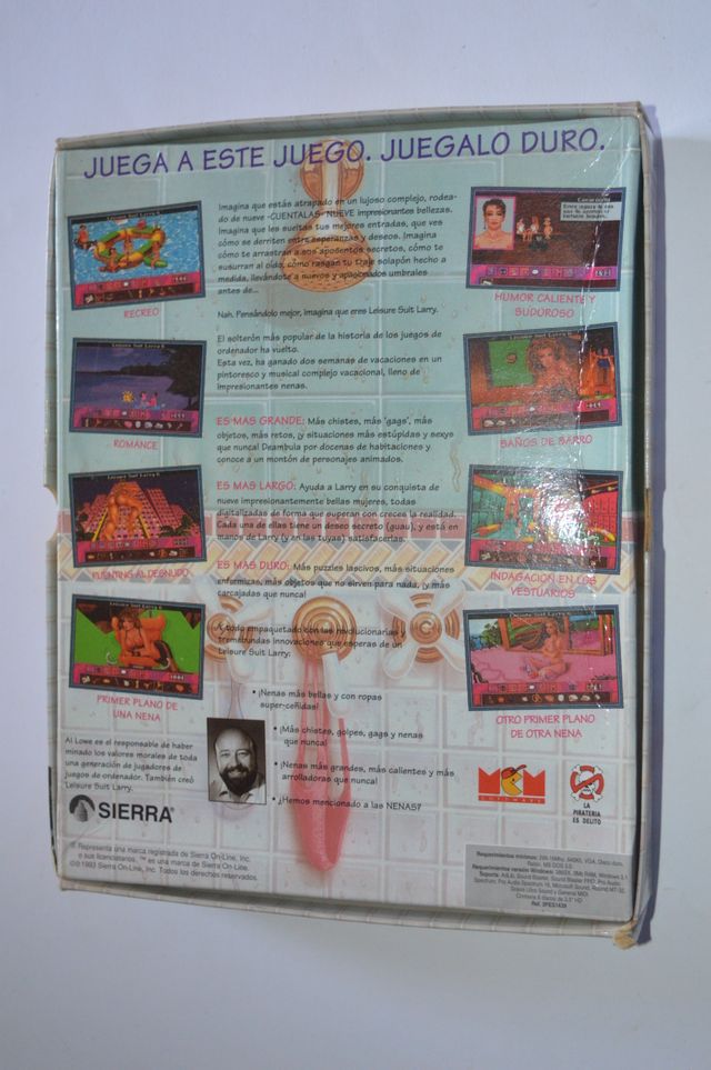 JUEGO PC LEISURE SUIT LARRY 6 AVENTURA GRÁFICA