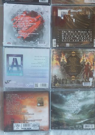 OFERTA Lote Heavy Metal 10 CDs